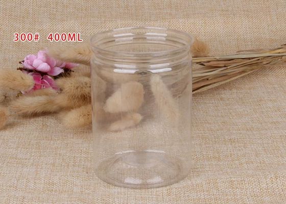 ISO9001Dry Fruit Packaging Can Plastic Canister 400ml Customized