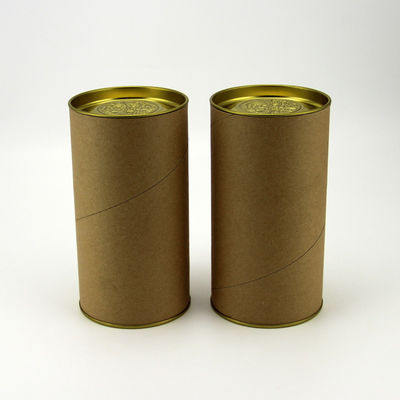 Salt Paper Canister Packaging Biodegradable Cans 16mm - 150mm Diamater
