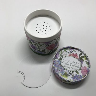 Wholesale Spices Paper Jar Cardboard Tube Packaging With Powder Shaker Temper Proof