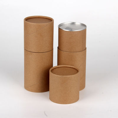 Custom EOE Seal Lids Composite Paper Can Seed Packaging No Printing