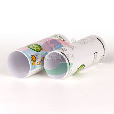 FDA Ceritfied Shaked Eco-friendly Food Powder Paper Can Container With Aluminum Foil