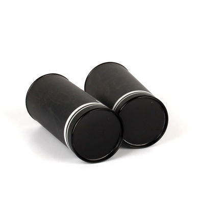 Cylindrical Cardboard Paper Composite Cans With Metal Lid , Recyclable Material