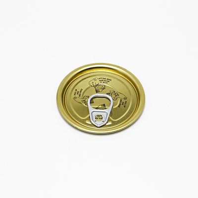202# 300# Tinplate EOE Easy Open Lid For Tuna Fish Tin Cans