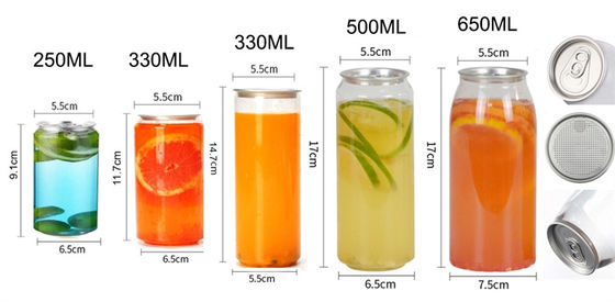 350ml Plastic Beverage Cans