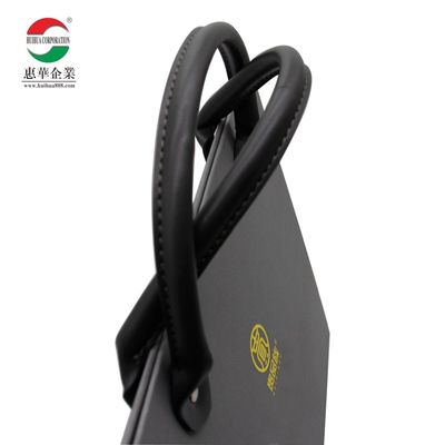 Unique Recycled Paper Gift Boxes Packaging Magnetic Closures Handle Printing Logo