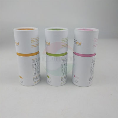 Factory 83.3mm Cosmetic Kraft Paper Tube Box Perfume Essential Oil Tincture Paper Tube