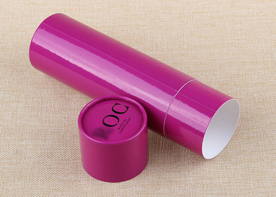 Custom Rolled Edge Custom Paper Cans Packaging Mailing Cardboard Paper Tube