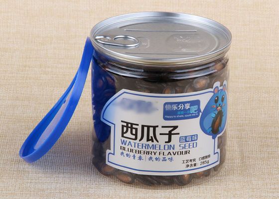 Food Grade PET Plastic Jar 200ml-500ml Clear Airtight Container