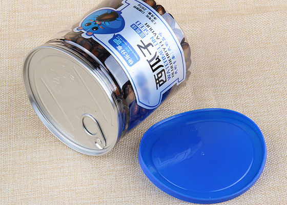 Food Grade PET Plastic Jar 200ml-500ml Clear Airtight Container