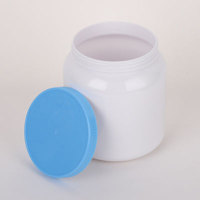 New Design 400g 1000g Plastic Milk Protein Powder PET Container Can With Screw Cover