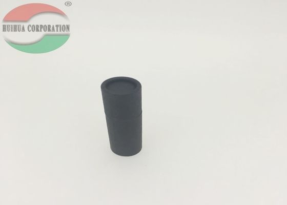 Plain Black Cardboard Paper Tubes For Packaging Cosmetic SGS FDA