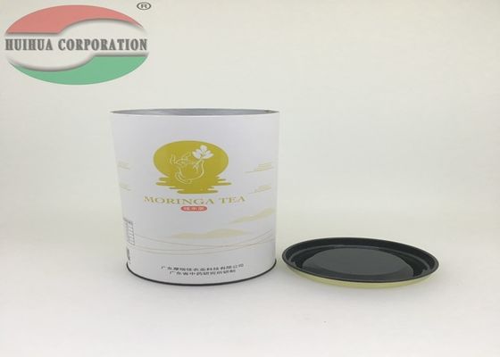 Food Grade Paper Pet Treats Box , Cardboard Tube Packaging For Tea With Foil Lining