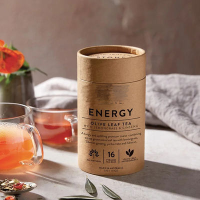 HUIHUA Wholesale China Factory Eco-Friendly Kraft Paper Tube For Tea Coffee Container