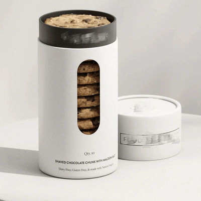 Food Grade Bio-Degradable Round Paper Tube With Window For Cookie Candy Stamping And Vanishing Printing Paper Can Packaging
