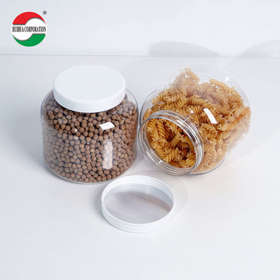 1000ML-2000ML Food Grade PET Bottle with Screw Cap for Health Supplements - Recyclable Plastic Cylinder