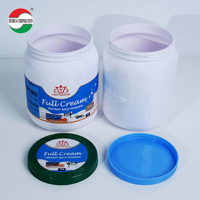 Manufacturer Customized 2000ml 4000ml Wide Mouth Round Bottle Protein Powder Milk Powder Packaging Jar