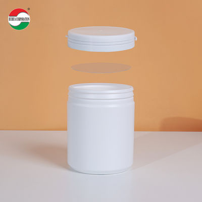 1250ML Recyclable And Damp-Proof Clear Plastic Cylinder For HDPE Bottle Health Nutritional Products HMD1250-96