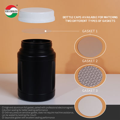 240g Clear PET Plastic Can for Food Packaging
