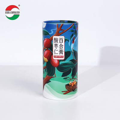 Empty Printed Biodegradable Wholesale Eco Friendly Recycled Round Kraft Cardboard Luxury Cylinder Custom Paper Tube Packaging