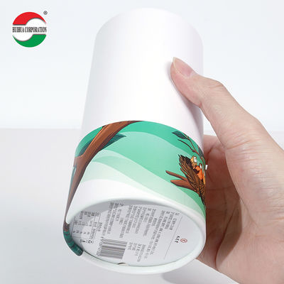 Empty Printed Biodegradable Wholesale Eco Friendly Recycled Round Kraft Cardboard Luxury Cylinder Custom Paper Tube Packaging