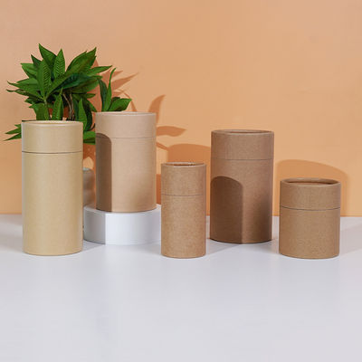 Good Price High Quality OEM Customized Size Design Printing Big Diameter White Cardboard Round Paper Tube Paper Can Packaging for Calendar Gift T-Shirt
