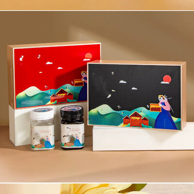 Custom Food Grade PET Plastic Container Dry Food Spices Nuts Candy Peanut Butter Honey Storage Jars with Flip Top Cap