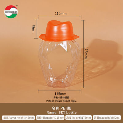 Cap Shape Style Color Custom PET Bottle Plastic Seal Smooth Screw Beverage Juice Milk Bottle Lid Cap Lids