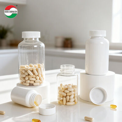 Custom Size Color Eco-Friendly HDPE Cosmetic Packaging Body Lotion Plastic Shampoo Bottle