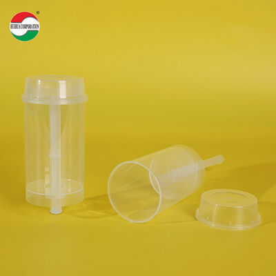 Food Grade Custom Push Pop Cake PET Tube Plastic Packaging Sushi Push Pop Container Cylinder Push Up Tube Packing