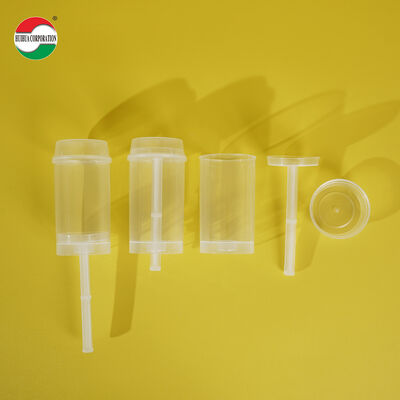 Food Grade Custom Push Pop Cake PET Tube Plastic Packaging Sushi Push Pop Container Cylinder Push Up Tube Packing