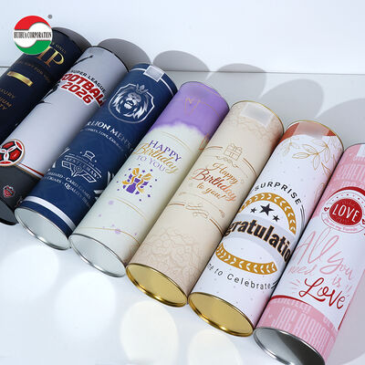 Loose Tea Airtight Easy to Tear off Collagen Protein Powder Cardboard Paper Can Spices Paper Composite Cans for Food