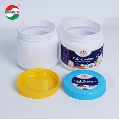 1100ML Food Grade Large Capacity Plastic Milk Powder Jars Custom Silk Print Logo Airtight Baby Formula Packaging Containers