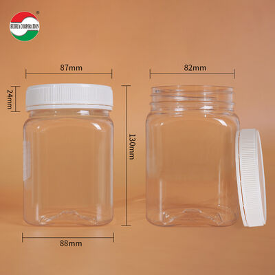 Clear Pet Jars for Honey Storage with Strong Sealing and Fast Delivery Options