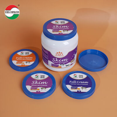 Custom Color PP Cap with Personalized Logo for Milk Powder Food Jar