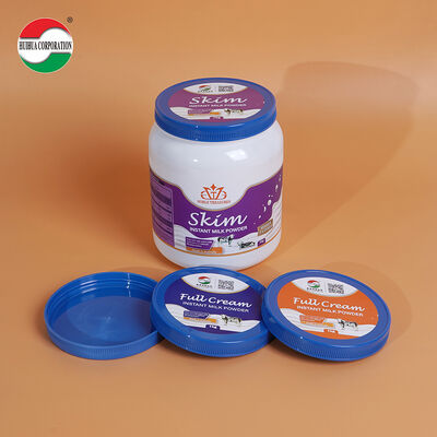 Custom Color PP Cap with Personalized Logo for Milk Powder Food Jar