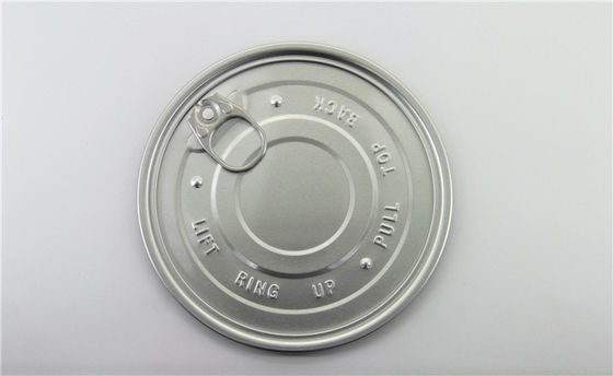 Safe rim Aluminum Easy Open Lid For beverage pop can , tinplate ends