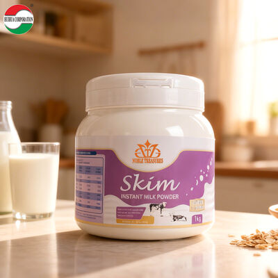Food Grade Plastic Milk Powder Jar With Flip Lid Airtight Empty Baby Formula Storage Jar