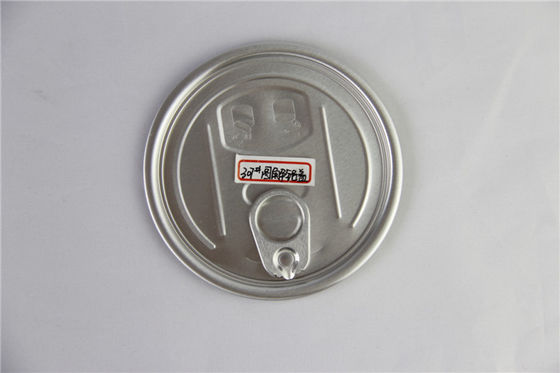 Air - proof embossing printing Tin Can Lid / Plastic bottle tin plate EOE