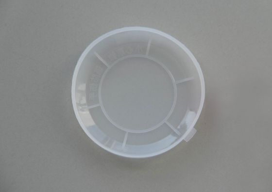 209 # convex transparent PE plastic can lids dull polish / glossy surface