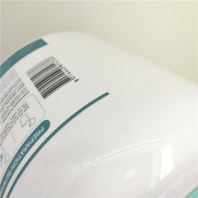 PET Plastic 1kg Baby Formula Milk Powder / Goat Milk Food Storage Jars