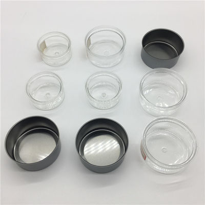 100ml Mini Canning Jars Ring Pull Cover And Plastic Lid Smell Proof