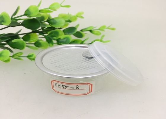 Child Proof Clear Plastic Jar , 55ML CBD Storage Easy Open Can