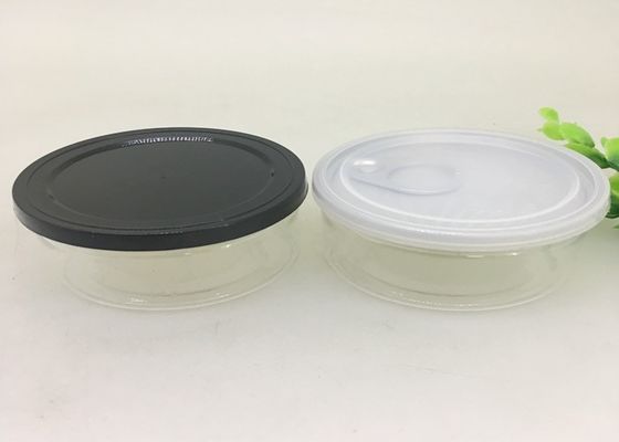 Food Grade Clear Plastic Cylinder , 3.5g Packaging food Packaging PET Plastic Container