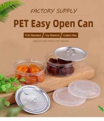 Good Airtight 100ml 120ml Small Capacity Plastic Can for Oil Spice Powder Easy Take Plastic Jar Clear Plastic Cylinder