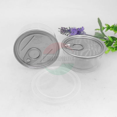 Mini Clear Pet Jars  /  55ml Food Grade Plastic Storage Jars With EOE