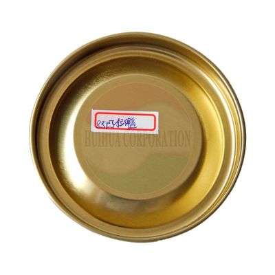 Paper Tube Lid Wine Cover Caps Tube Tinplate Inner Plug Lid Inner Lid Tinplate Inner Cover Cap For Paper Can Paper CANS Custom Logo Metal