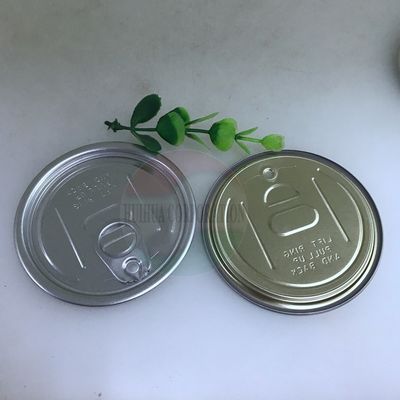 Good Airtighting Aluminum Easy Open Lids for Plastic Can Paper Tube