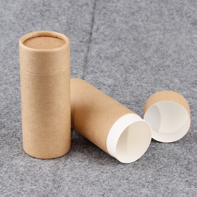 China Factory Made in China OEM Customized High Quality Kraft Paper Tube Push Up with PE inner Paper Can for Lipstick Deodorant