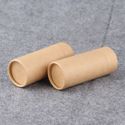 China Factory Made in China OEM Customized High Quality Kraft Paper Tube Push Up with PE inner Paper Can for Lipstick Deodorant
