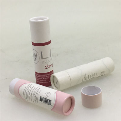 Moisture Proof CMYK Cylinder Paper Jars For Cosmetic Bottle Packaging
